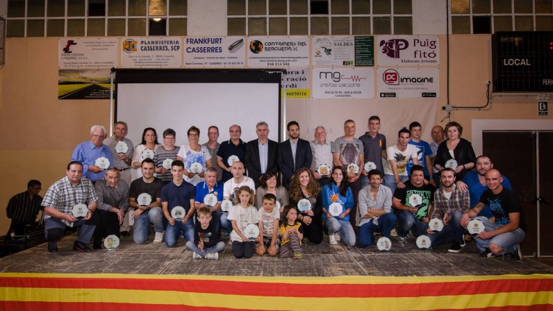 El FS Casserres rep reconeixement a la Festa de l’Esport