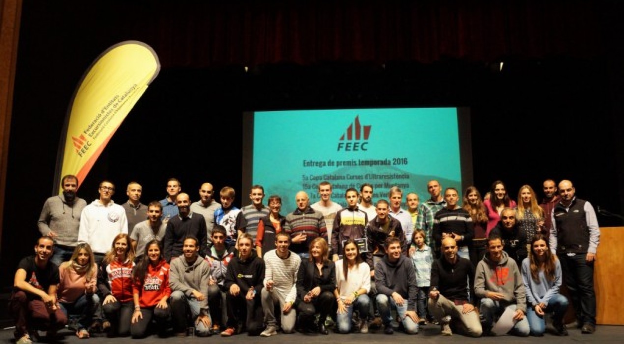 Els Mountain Runners del Berguedà guardonats per la FEEC i el Campionat Maqui Bages-Berguedà