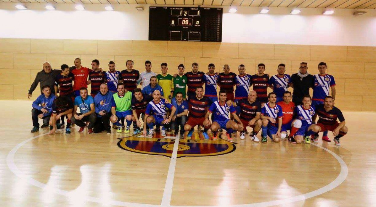 Els veterans del Barça de futbol sala disputaran un partit benèfic a Casserres
