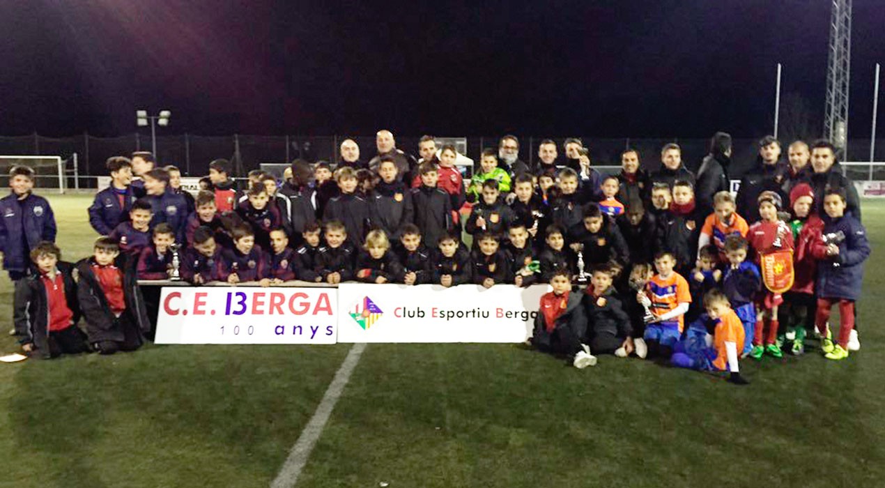 Uns 200 nens de 16 equips benjamins de futbol jugaran aquest diumenge el IV Torneig Ciutat de Berga
