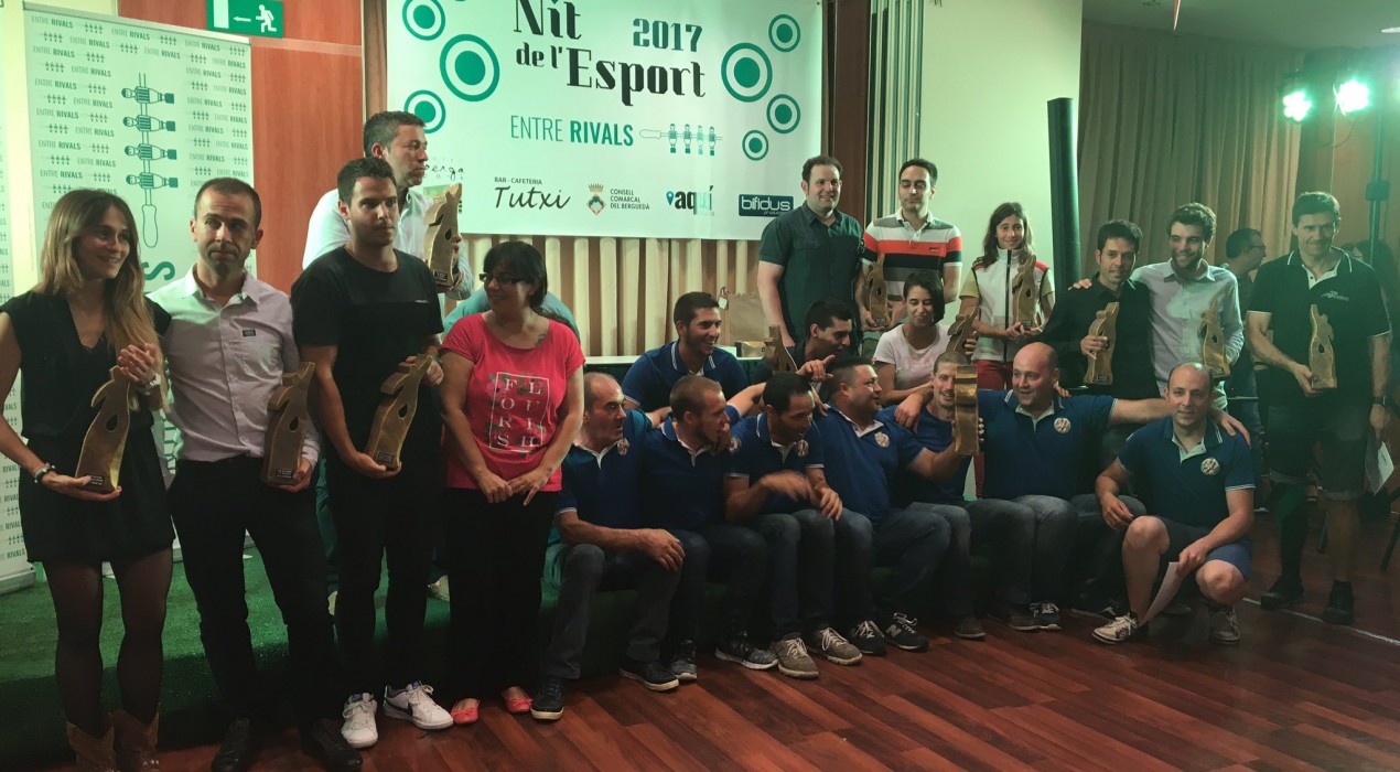 Els 58 nominats de la Nit de l’Esport Berguedà 2018