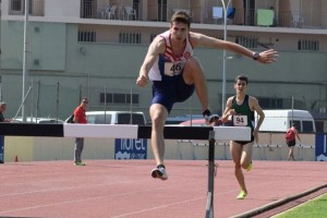 Toni Baños es proclama campió d’Espanya juvenil de 2.000 metres obstacles a Getafe