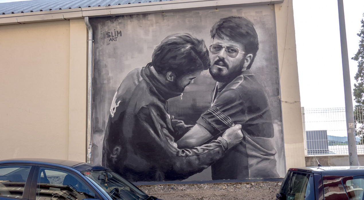 L’Handbol Berga dedica un mural a Toni Sabata i a la generació daurada del club