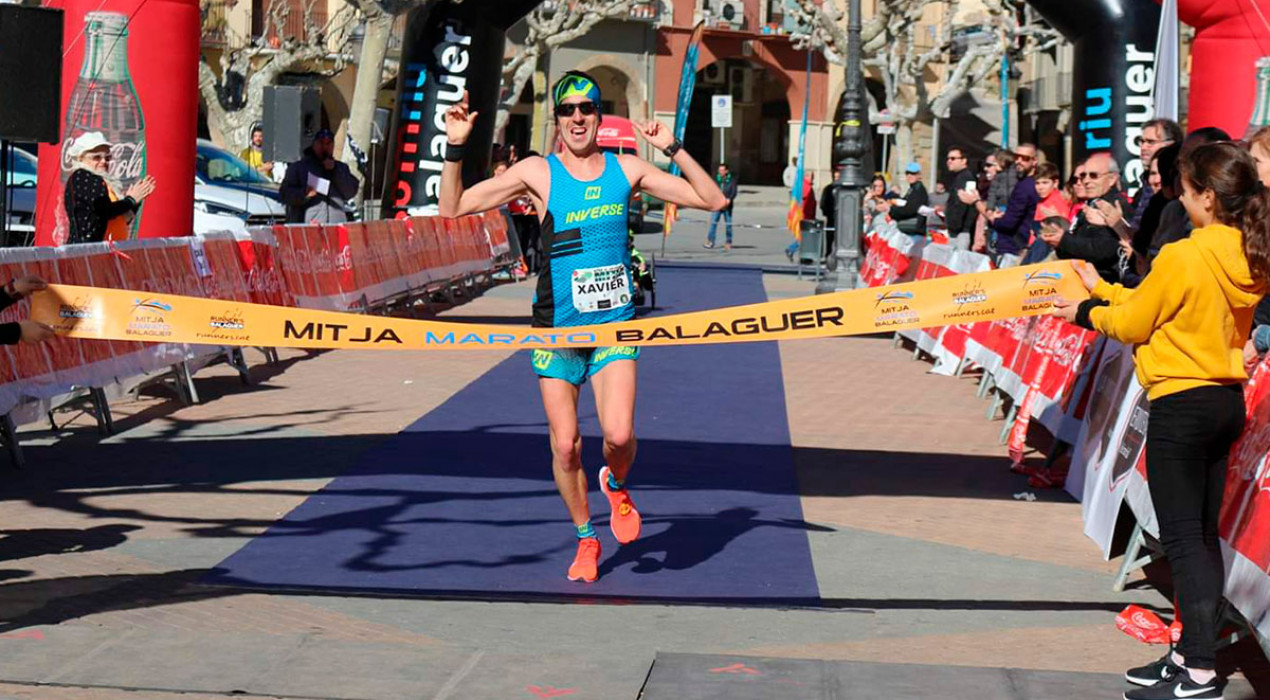 Un Xavi Tomasa brillant s’endú la Mitja Marató de Balaguer