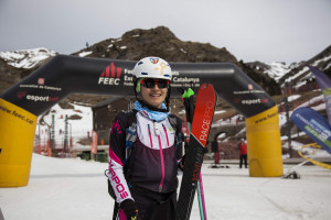 Clàudia Sabata es proclama campiona de Catalunya d’esquí de muntanya