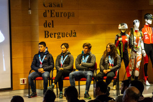 Sentit homenatge als medallistes olímpics d’esquí de muntanya a Berga