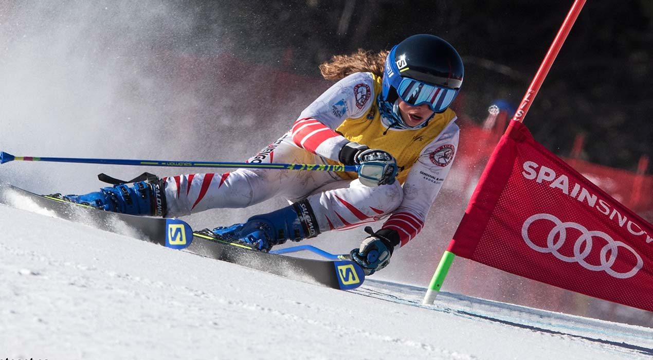Triple victòria d’Aura Coronado, que continua líder incontestable de la Copa d’Espanya d’esquí alpí